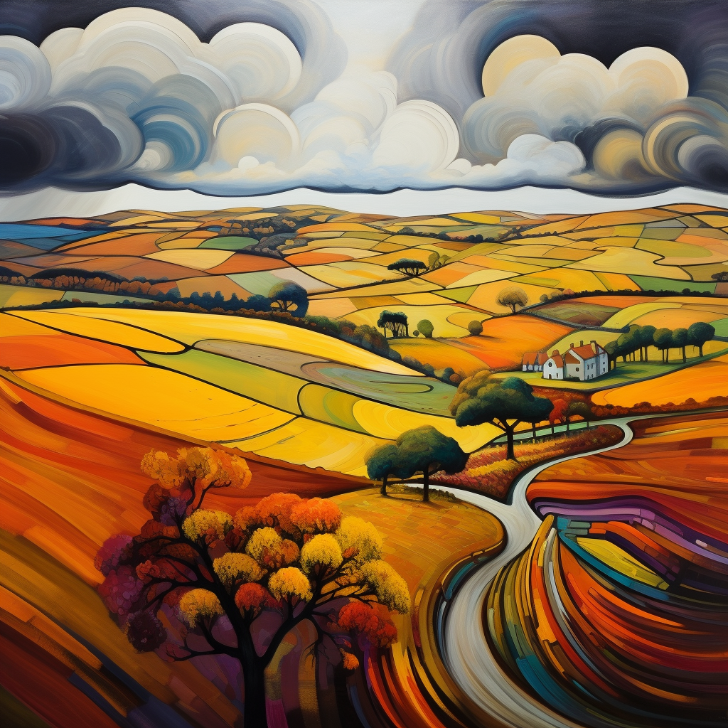 Exquisite Art Prints of Abstract Landscape Art Collection | Print Room Ltd