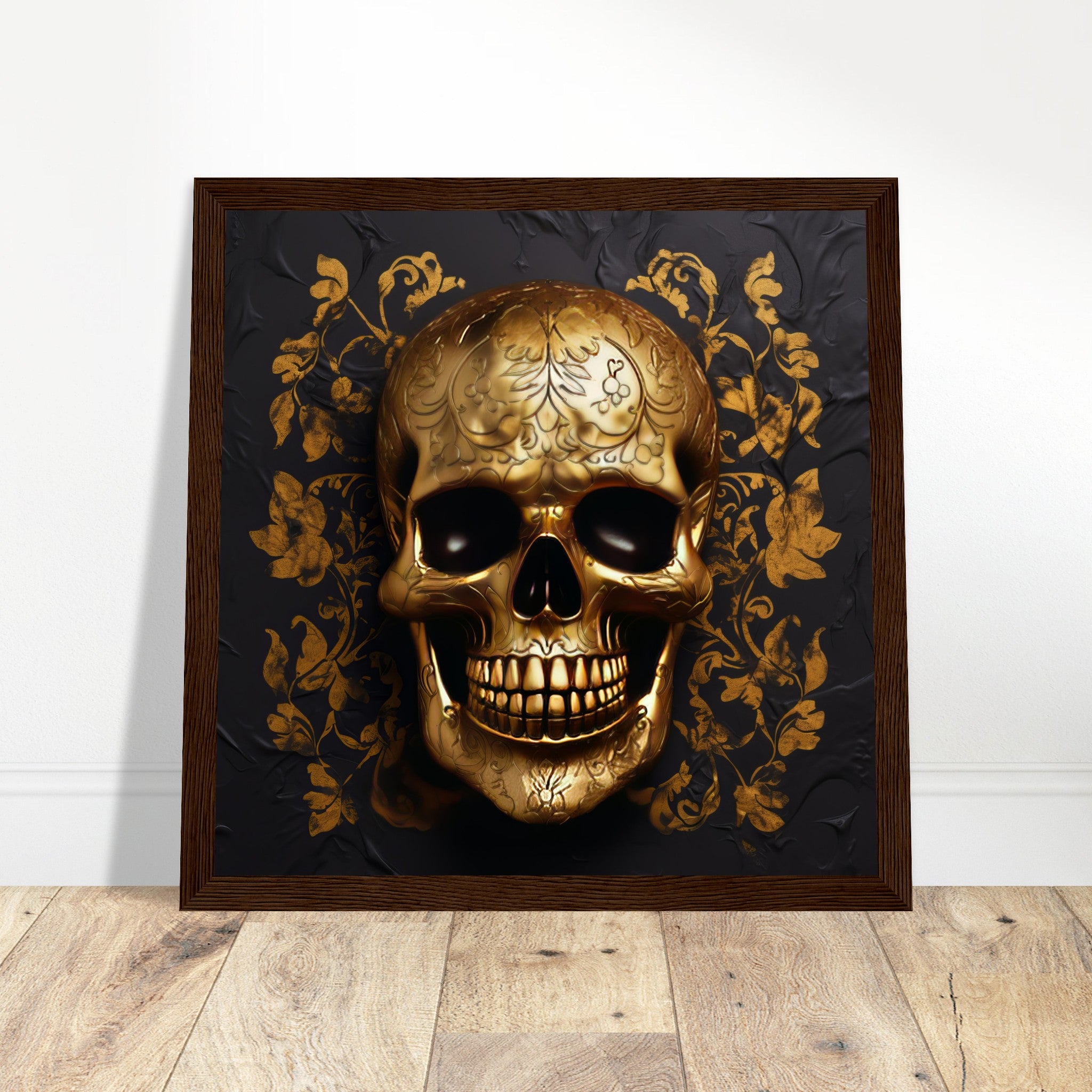 Gold Skull Drawing, Miniature on sale Artwork Original, Framed Drawing, Gold Decor