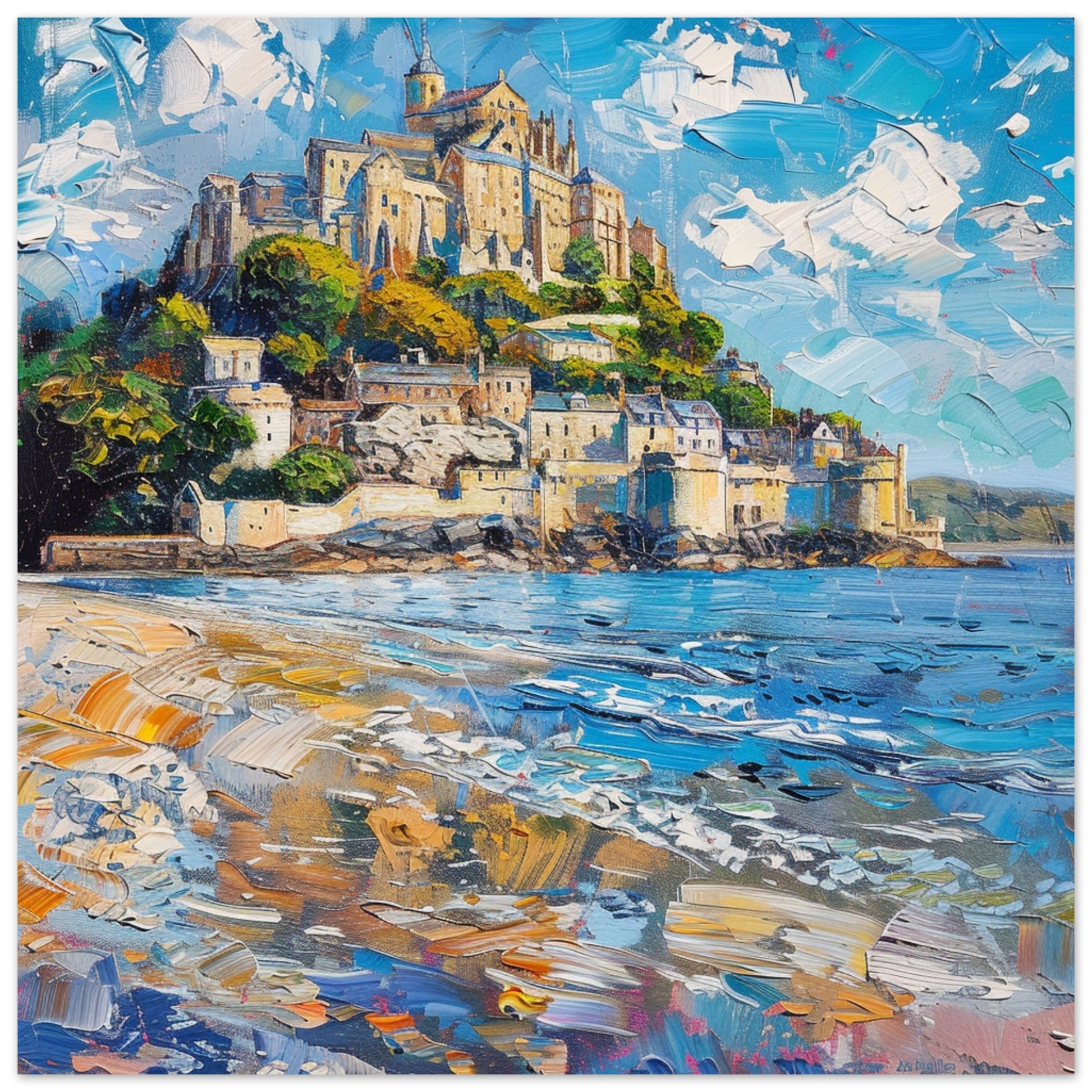 Seaside Serenity at St Michael’s Mount | By Print Room Ltd