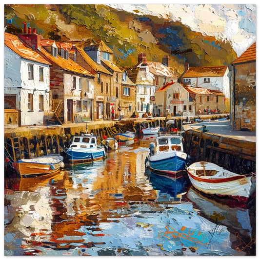 Staithes Serenity at Dusk | By Print Room Ltd