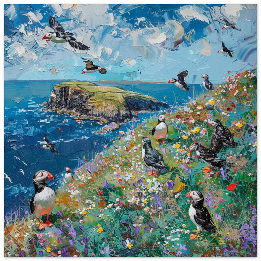 Skomer Island Serenade: Puffins in Paradise | By Print Room Ltd