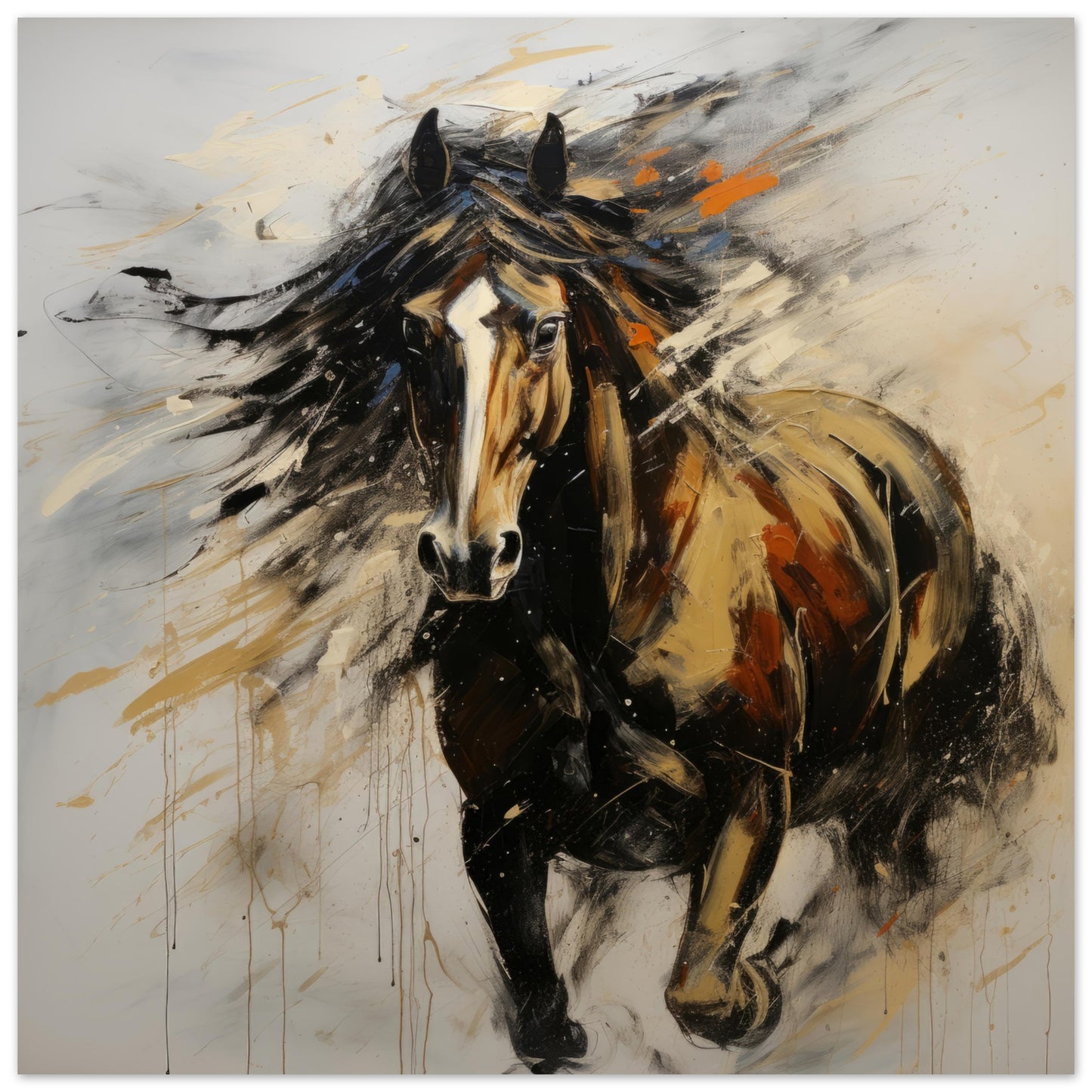 Equine Elegance print #33 - Print Room Ltd No Frame Selected 70x70 cm / 28x28"