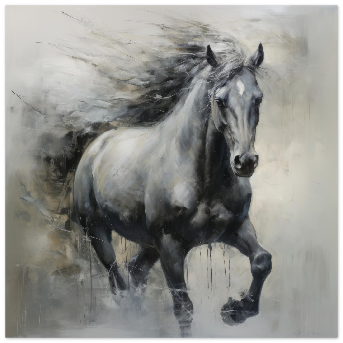 Equine Beauty Print #35 - Print Room Ltd No Frame Selected 70x70 cm / 28x28"